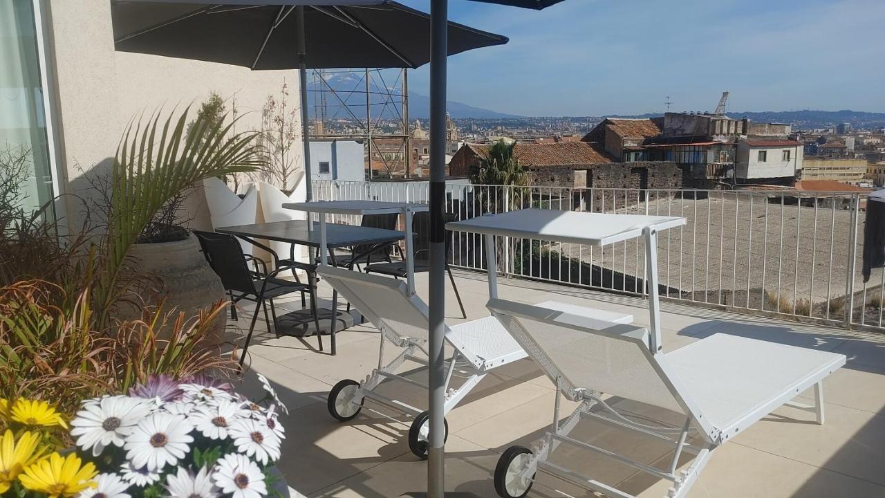 Attico Sul Porto Di Catania E Vista Vulcano 外观 照片